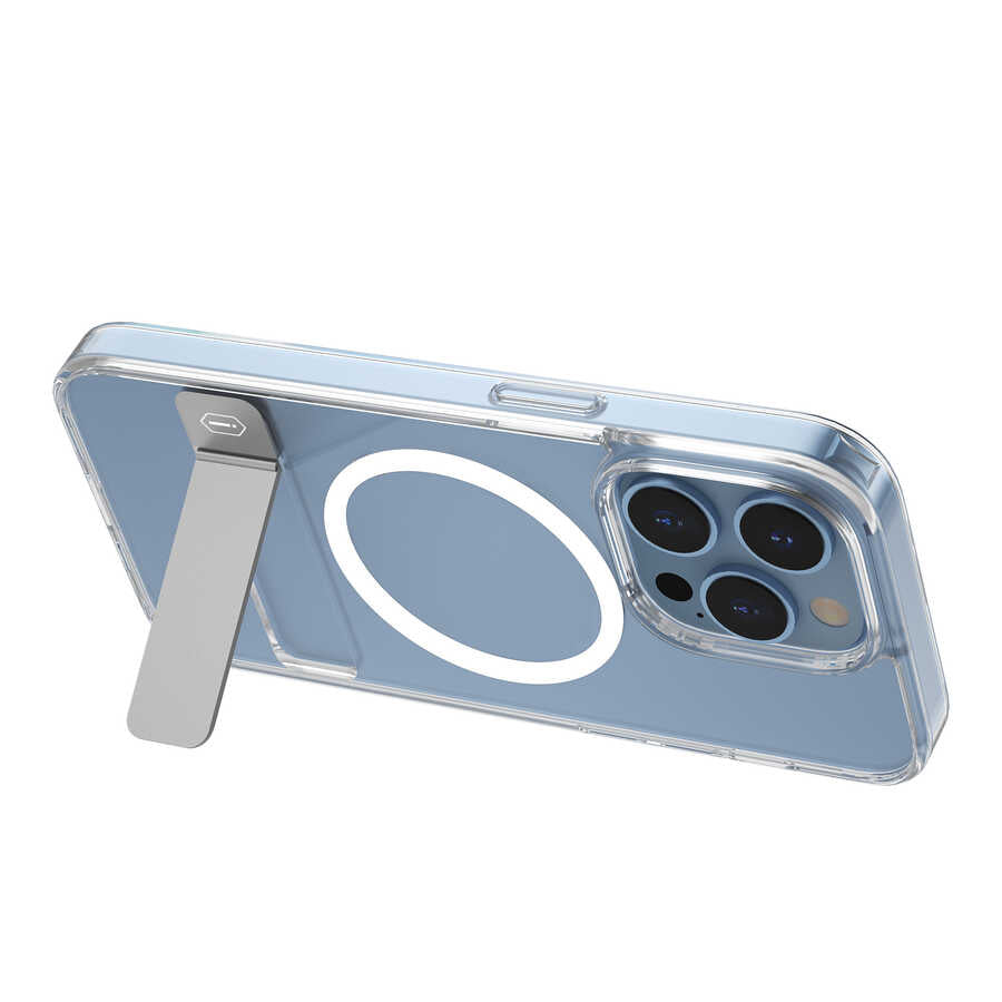 Wiwu Aurora Serisi iPhone 14 Pro Max Kılıf Standlı Magsafe Telefon Kılıfı - 18 Wiwu Aurora Serisi iPhone 14 Pro Max Kılıf Standlı Magsafe Telefon Kılıfı - 18